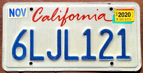 Califonia 2020