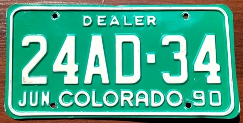 Colorado 1990 Colorado 1990