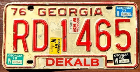 Georgia 1976/80