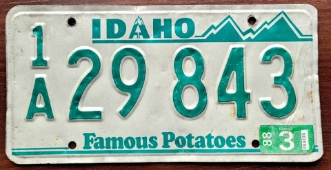 Idaho 1988 Idaho 1988