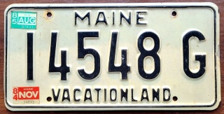 Maine 1984/85