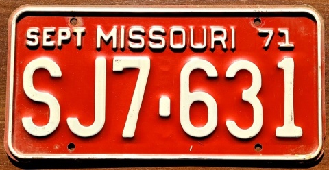 Missouri 1971 Missouri 1971