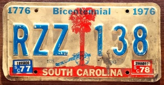 South Carolina 1976/78