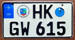 Tablica wojskowa - USA - NATO