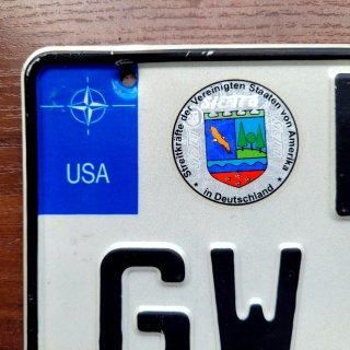 Tablica wojskowa - USA - NATO