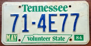 Tennessee 1984
