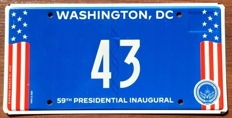 Washington DC inauguracyjna