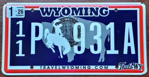 Wyoming 2026 - nowy wzór Wyoming 2026 - nowy wzór