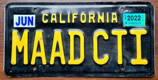 California 2022 - personalna