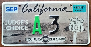 California - okolicznościowa