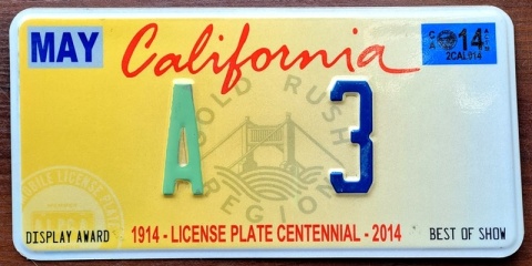 California - okolicznościowa