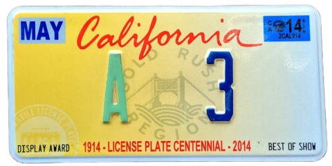 California - okolicznościowa