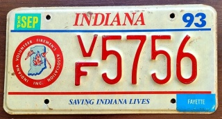 Indiana 1993 - strażacka