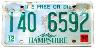 ROAD KILL - New Hampshire 2002