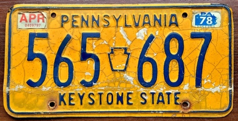 ROAD KILL - Pennsylvania 1978