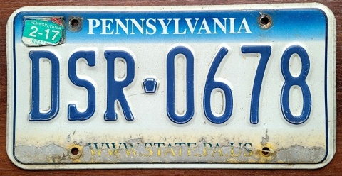 ROAD KILL - Pennsylvania 2017