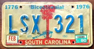 South Carolina 1976/80