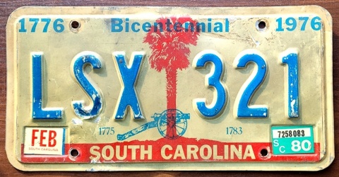 South Carolina 1976/80