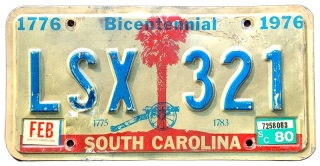 South Carolina 1976/80
