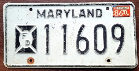 Maryland 1986 - Strażacka