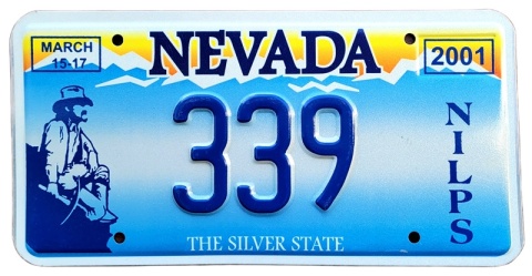 Nevada 2001 - okolicznościowa