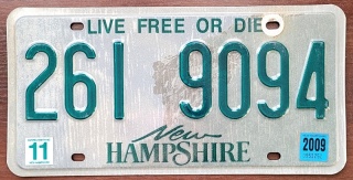 New Hampshire 2009