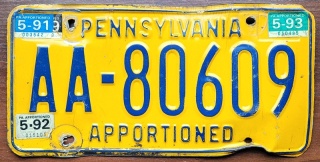 Pennsylvania 1991/93