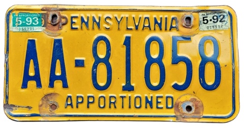 Pennsylvania 1992/93
