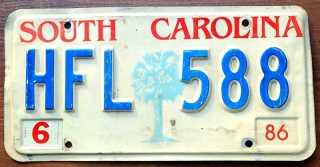South Carolina 1986