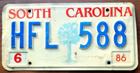 South Carolina 1986