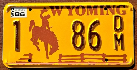Wyoming 1986