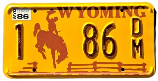 Wyoming 1986