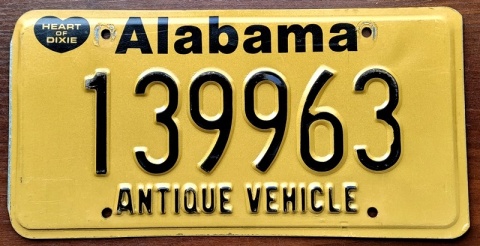 Alabama - Antique Vehicle
