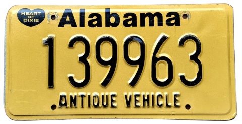 Alabama - Antique Vehicle