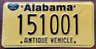 Alabama - Antique Vehicle