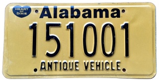 Alabama - Antique Vehicle