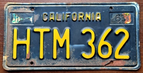 California 1963/65