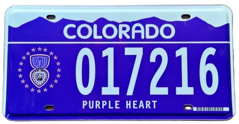 Colorado - Purpurowe Serce