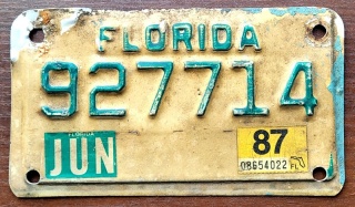 Florida 1987 - motocyklowa