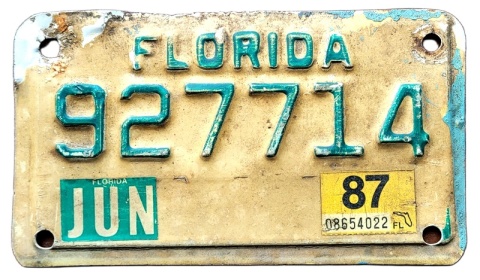 Florida 1987 - motocyklowa