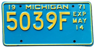 Michigan 1971