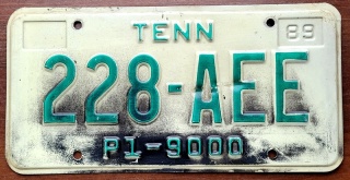 Tennessee 1989