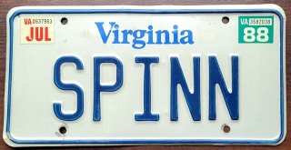 Virginia 1988 - personalna