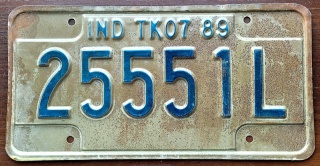 Indiana 1989 - 555