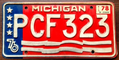 Michigan 1976/78 - Bicentenial