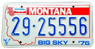 Montana 1976 - Bicentenial