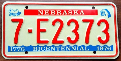 Nebraska 1976 - Bicentenial
