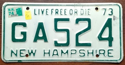 New Hampshire 1973/74