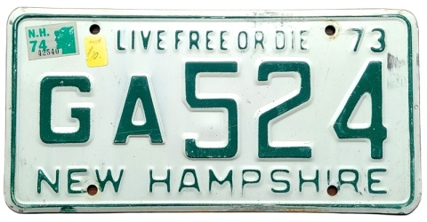 New Hampshire 1973/74