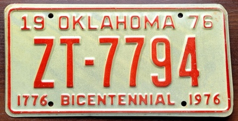 Oklahoma 1976 - Bicentenial